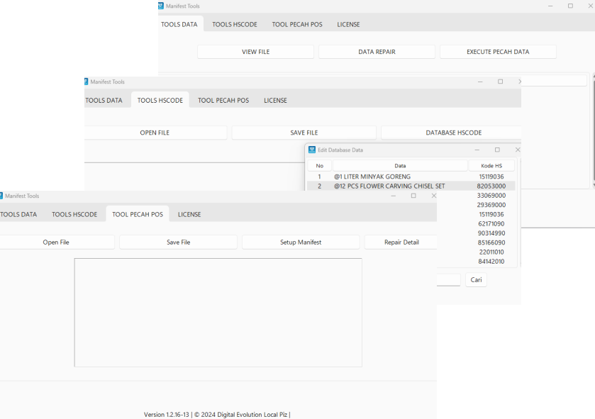 Aplikasi Pecah Pos PJT